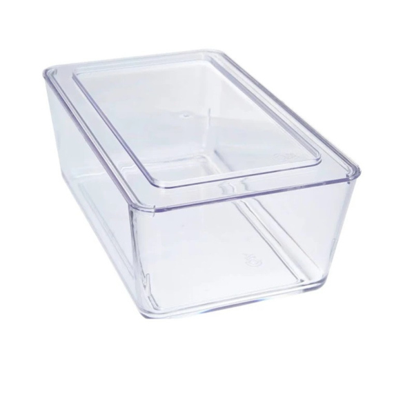 Caja Org De Plast Rectangular Retro Cristal - Imagen 2