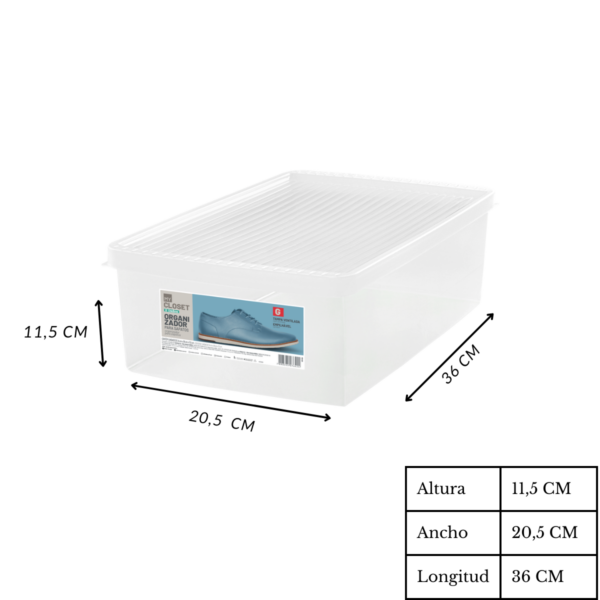 Caja Para Zapatos Mediana - Imagen 4