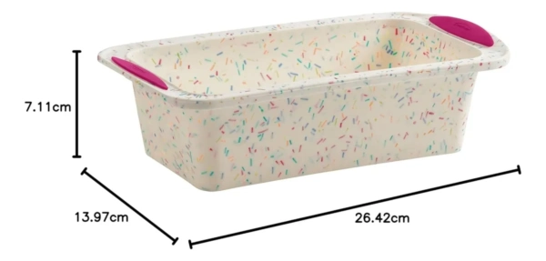 Molde Silicona P/pan Confetti Marca Trudeau - Imagen 4