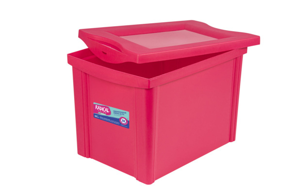 Organizador Mediano Alto Rosa 30 L