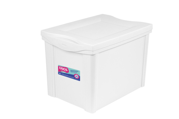 Organizador Mediano Alto Blanco 30 L