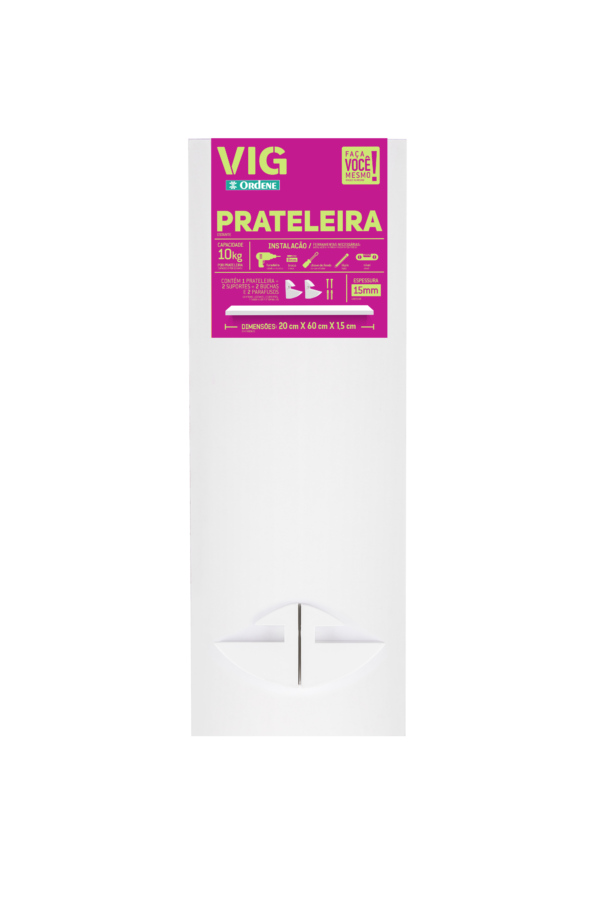 Estanteria Mdp 60x20 Blanco - Imagen 3