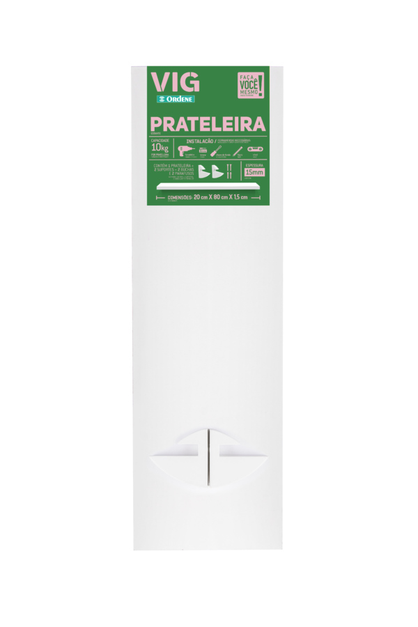 Estanteria Mdp 80x20 Blanca - Imagen 3