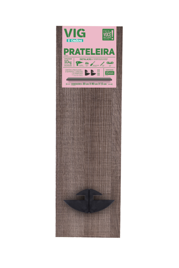 Estanteria Mdp 80x20 Beige - Imagen 4