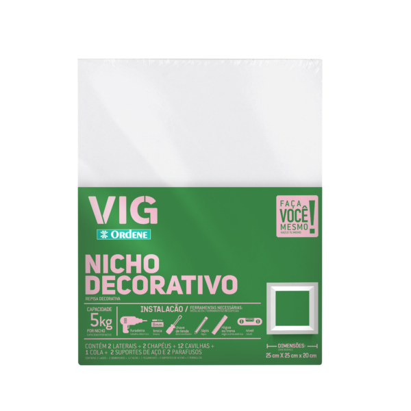 Estante Mdp 25x25 Blanco - Imagen 4