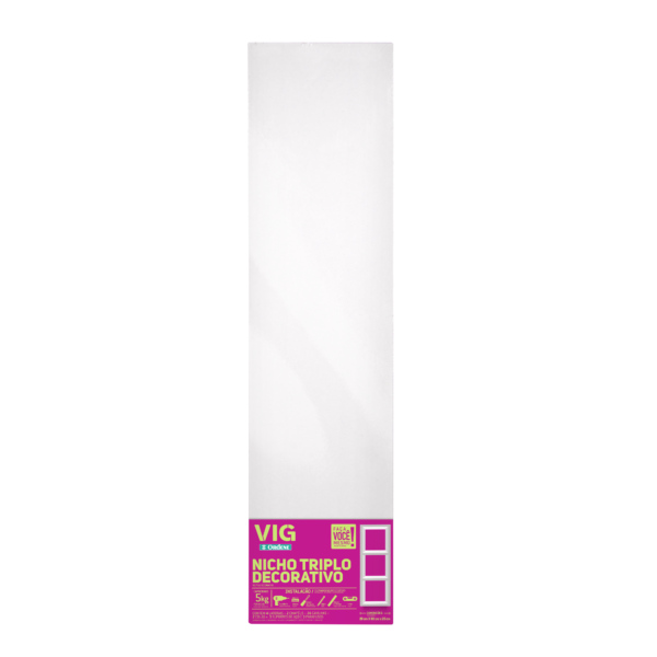 Estante Mdp 28x80 Blanco - Imagen 3