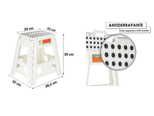 Banqueta Plegable Grande - Imagen 4