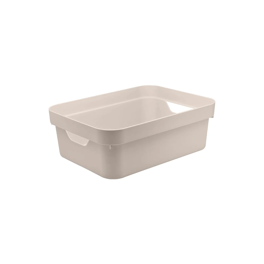 Caja Organizadora Media 10.5l Beige