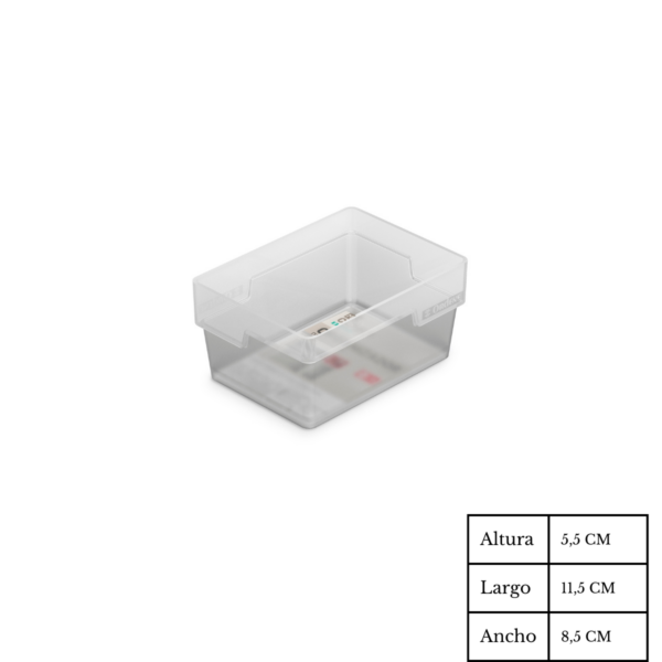 Organizador De Cajón Mini Cristal - Imagen 3