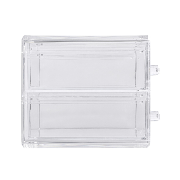 Organizador Plastico Cosmetico Doble - Imagen 3