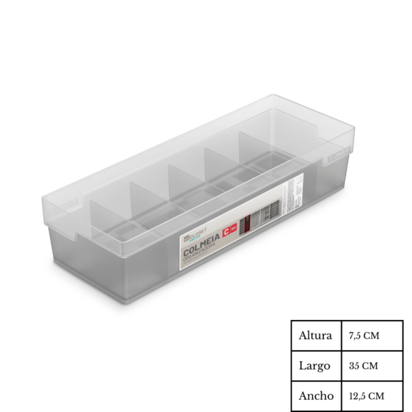 Organizador De Cajón C/ Divisiones  Mediano Crista - Imagen 3