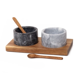 Set Salt & Pepper Sakura Royal De Marmol Y Acacia