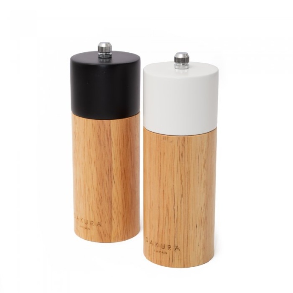 Set Molinillos Pimienta Y Sal De Madera Premium 15 - Imagen 3