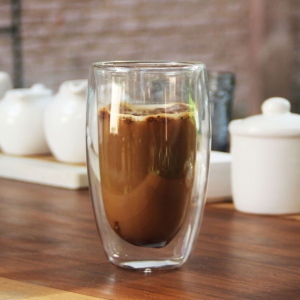 Vaso Doble Vidrio 450 Ml