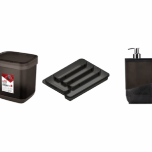 Set Accesorios De Cocina Utti Gris Fume