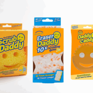 Pack Esponjas Scrub Daddy + Eraser Daddy X2+ Daddy