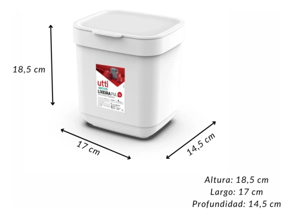 Set Accesorios De Cocina Utti Blanco - Imagen 6