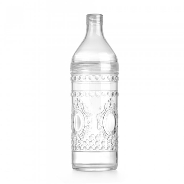 Botella De Acrilico Flor De Lis 1 5 Litros - Imagen 2