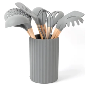 Set Utensillos 9 Pz M Sil. Gris