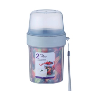 Contenedor Para Alimentos 2 En 1 Tamaño M (310ml +