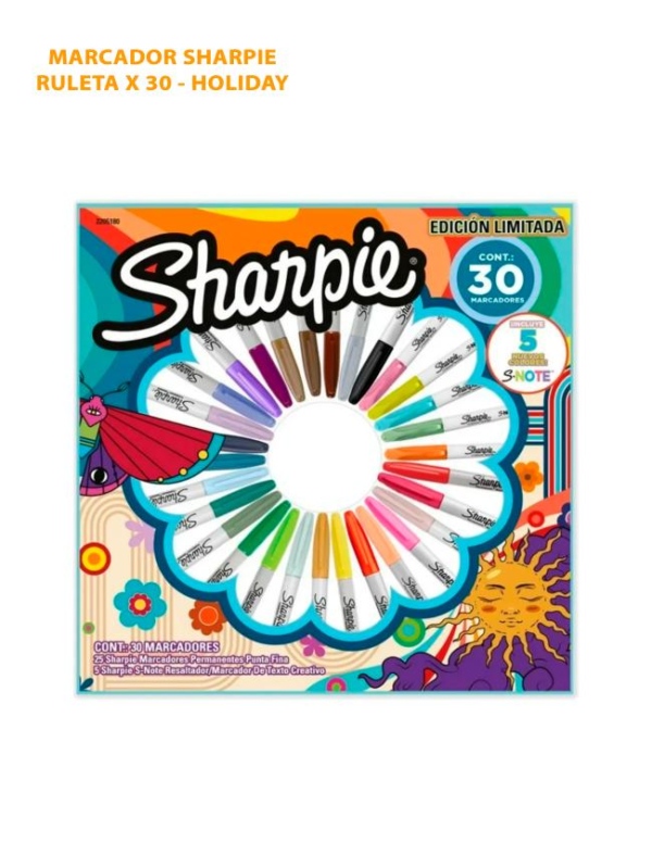 Sharpie Holiday Pack X30