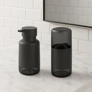 Juego De BaÑo Dual Negro