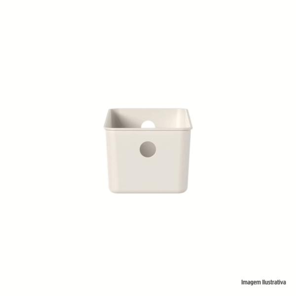 Cesta Flow 27 X 12 X 9 Beige - Imagen 2