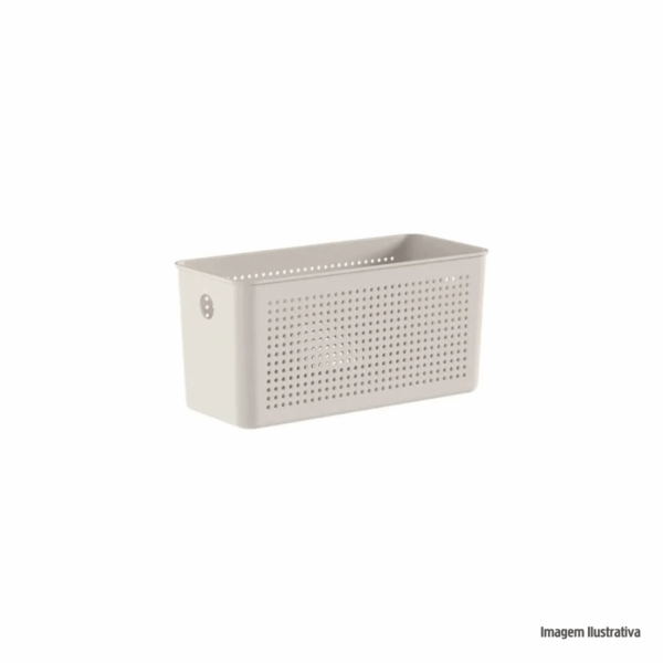 Cesta Flow 27 X 12 X 13 Beige