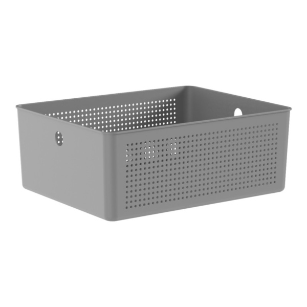 Cesta Flow 34 X 27 X 13 Gris - Imagen 2