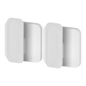 Juego De Ganchos De Pared Eleve Blanco
