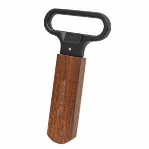 Sacacorcho Mayordomo Negro Mate Y Madera
