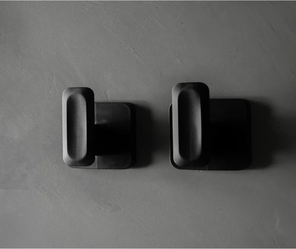 Gancho De Pared Eleve Negro - Imagen 2