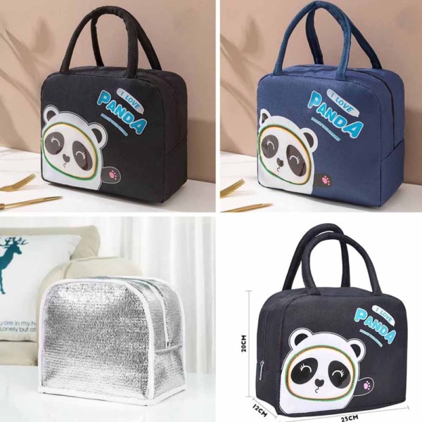 Bolso Lunchera Térmica I Love Panda - 23*12*19cm - Imagen 2
