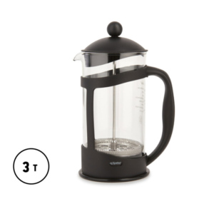 Cafetera Pisa Negra 3 Tazas