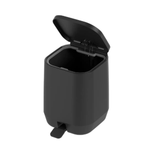 Cesto De Basura Con Pedal Aura 6l Negro