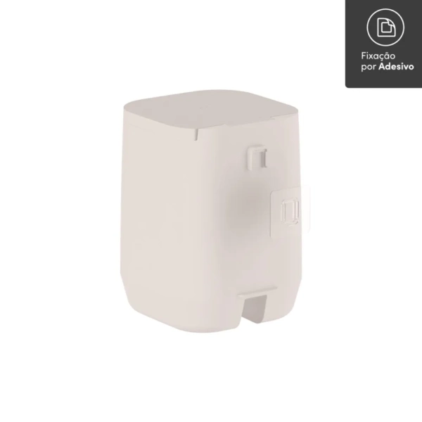 Cesto De Basura De Piso/pared 6l Beige - Imagen 3