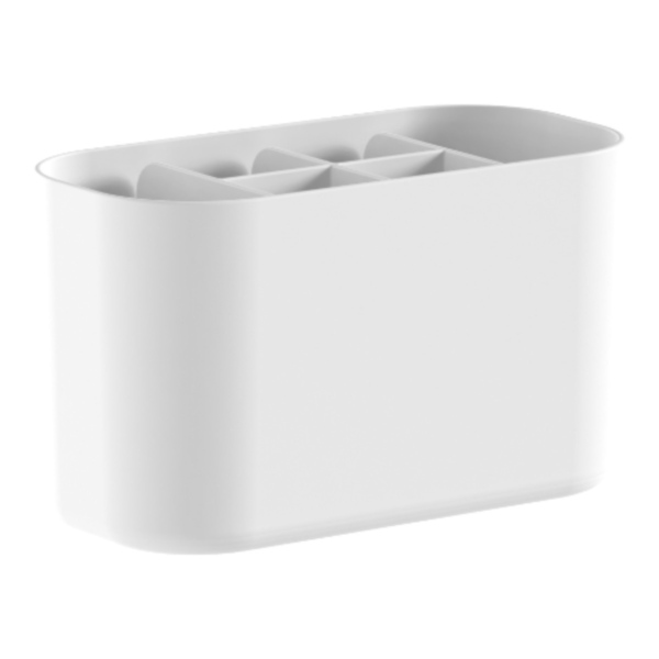 Organizador De BaÑo Con Divisores Bold Blanco - Imagen 2