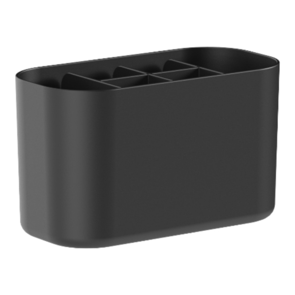 Organizador De BaÑo Con Divisores Bold Negro - Imagen 4