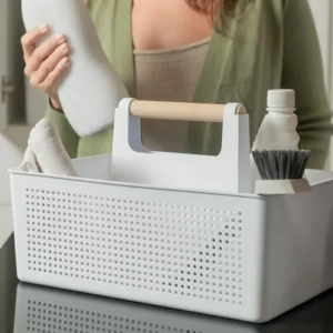 Cesto Organizador Multiuso Flow Blanco
