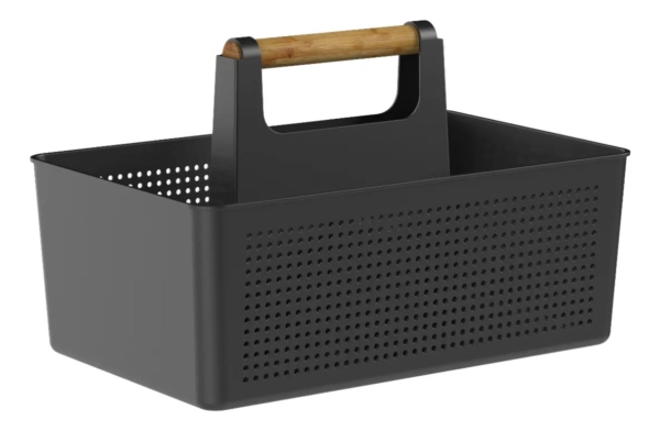 Cesto Organizador Multiuso Flow Negro