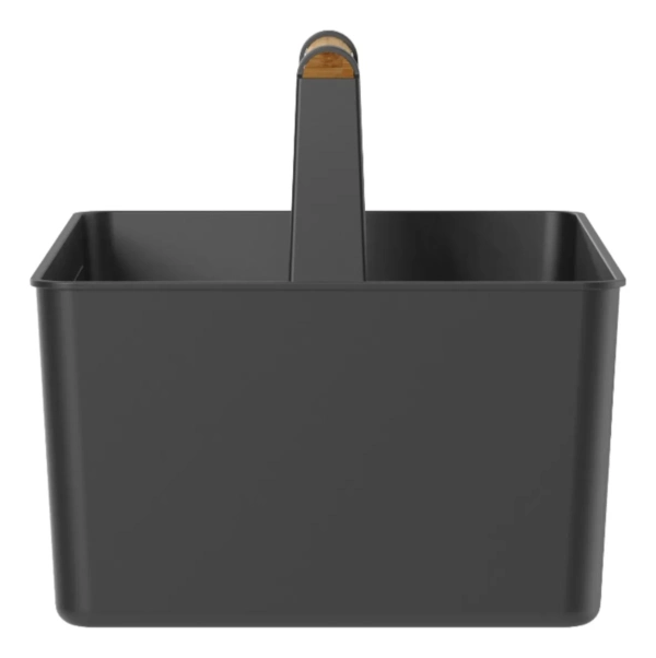 Cesto Organizador Multiuso Flow Negro - Imagen 3