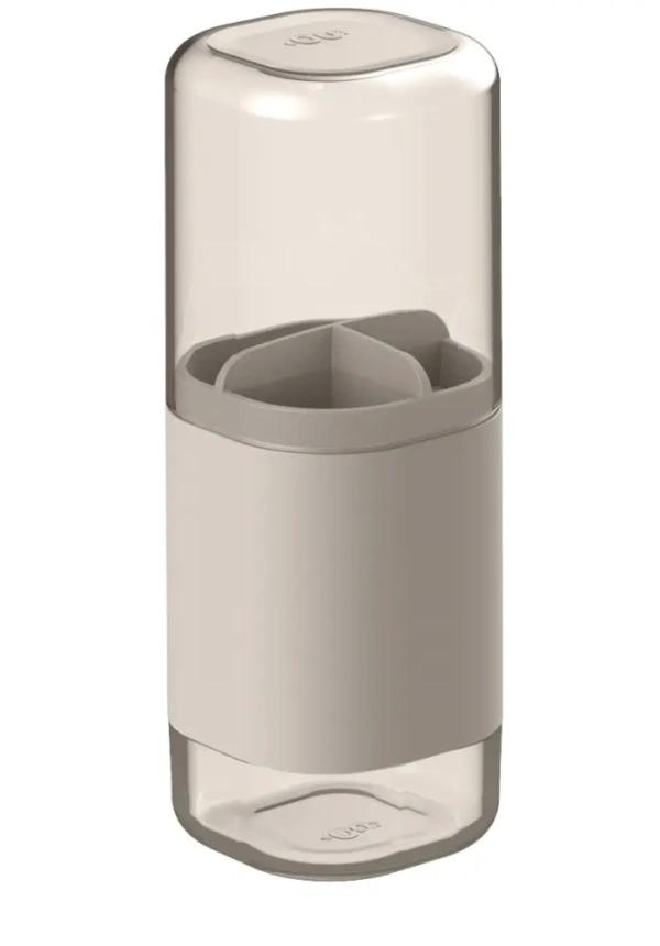 Soporte Cepillos Dual Beige - Imagen 2
