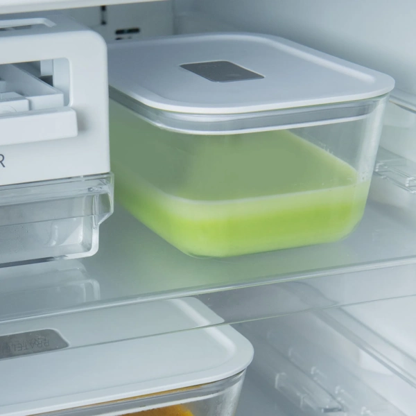 Pote De Vidro Hermetico Fresh Lock 2400ml Blanco - Imagen 4