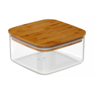 Pote Hermetico C/tapa Bambu Keep Maxxi 1l Natural