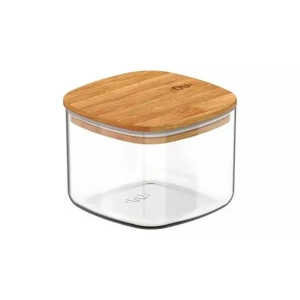 Pote Hermetico C/tapa Bambu Keep 0.45l Natural