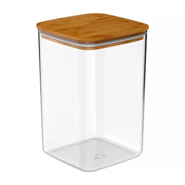 Pote Hermetico C/tapa Bambu Keep Maxxi 3 5l Natura