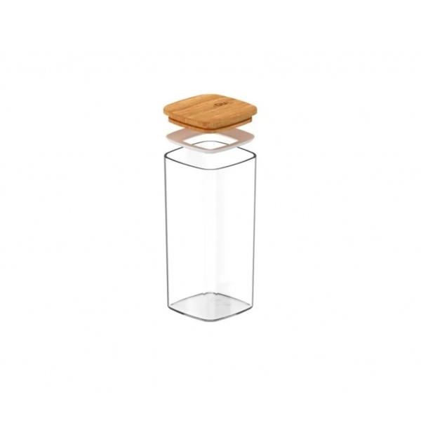 Pote HermÉtico C/tapa Bambu Keep 0 34l Natural - Imagen 2