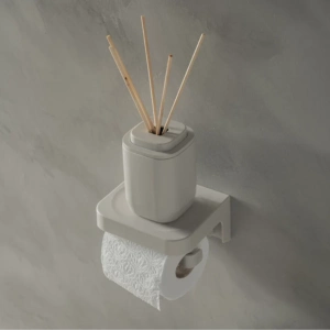Porta Rollo De Papel Higienico Eleve Beige