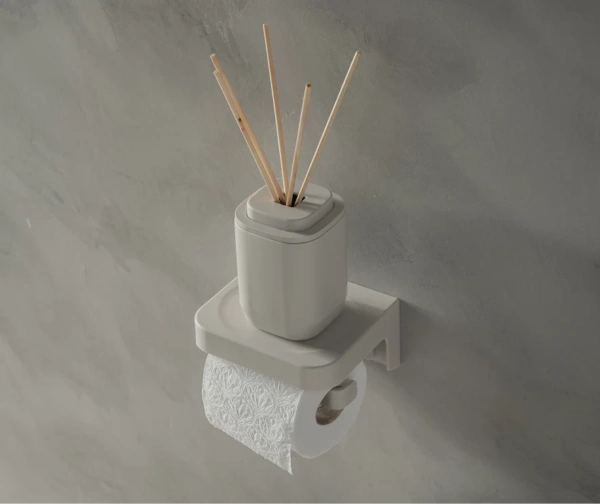 Porta Rollo De Papel Higienico Eleve Beige