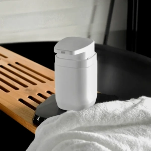 Jabonera Con Dosificador Aura Beige